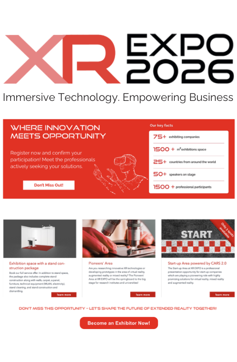 startup XR EXPO